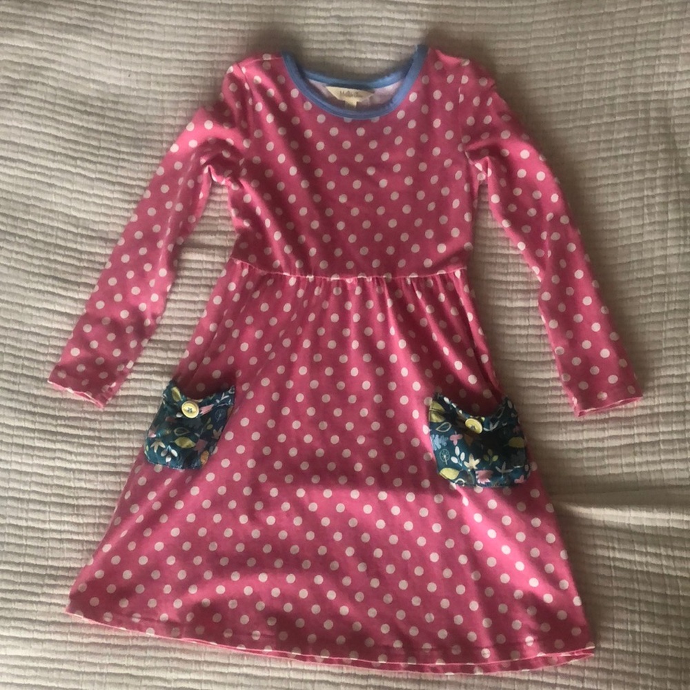 Pink Polka dot dress